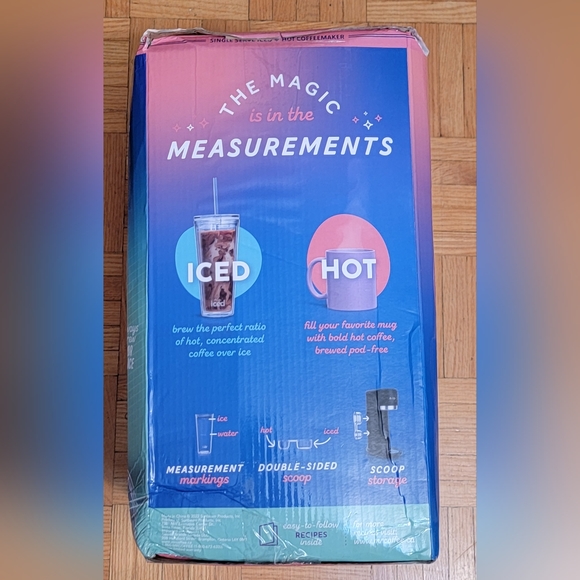 Mr. Coffee Iced and Hot Coffee Maker, Single Serve Coffee Machine with 22-Ounce - Picture 12 of 16